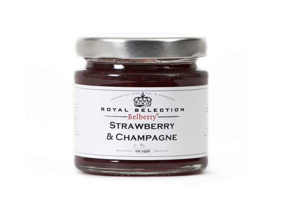 MEREMELADA / CONFITURA DE FRESA Y CHAMPAGNE 130GRMS