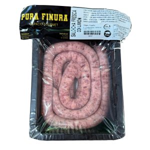 SALCHICHA FRESCA CON LIMÓN (400 GRAMOS APROX)