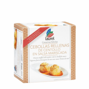 CEBOLLAS RELLENAS CENTOLLO