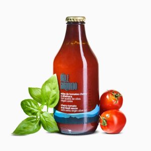 SALSA DE TOMATES CHERRY Y ALBAHACA