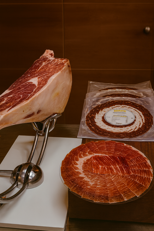 Servicio loncheo a cuchillo jamón/paleta Pura Finura