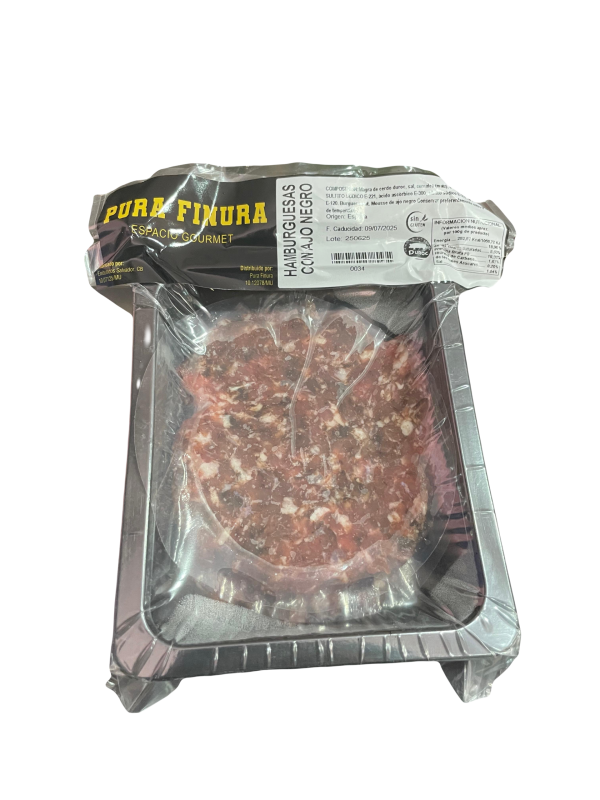 HAMBURGUESAS DUROC DE AJO NEGRO 2x150g