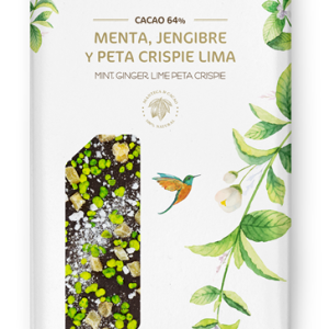 CHOCOLATE MENTA JENGIBRE Y PETA ZETA